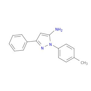 3-Phenyl-1-p-tolyl-1H-pyrazol-5-ylamine