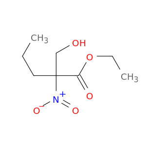 Pentanoic acid, 2-(hydroxymethyl)-2-nitro-, ethyl ester