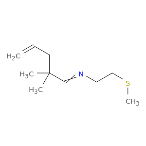 Ethanamine, N-(2,2-dimethyl-4-penten-1-ylidene)-2-(methylthio)-