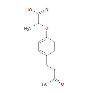 2-[4-(3-Oxobutyl)phenoxy]propanoic Acid