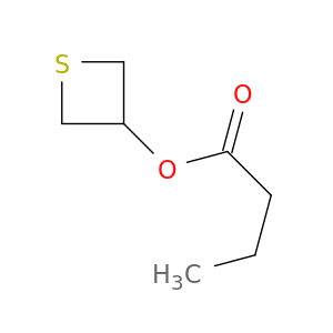 Butanoic acid, 3-thietanyl ester