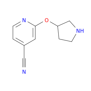 2-(pyrrolidin-3-yloxy)pyridine-4-carbonitrile