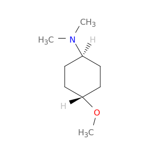 Cyclohexanamine, 4-methoxy-N,N-dimethyl-, trans-