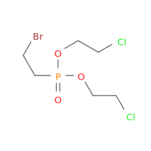 Phosphonic acid, (2-bromoethyl)-, bis(2-chloroethyl) ester