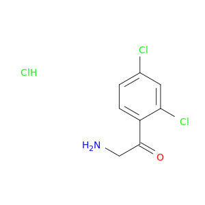 乙酮,2-氨基-1-(2,4-二氯苯基)-,盐酸盐(1：1)