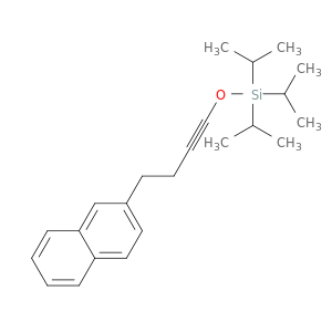 Silane, tris(1-methylethyl)[[4-(2-naphthalenyl)-1-butynyl]oxy]-
