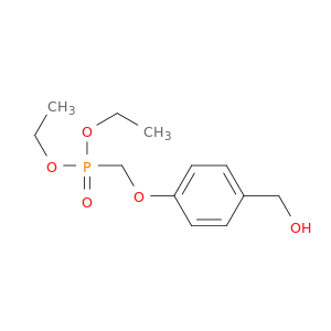 Phosphonic acid, [[4-(hydroxymethyl)phenoxy]methyl]-, diethyl ester