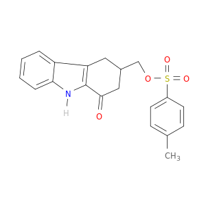 (1-oxo-2,3,4,9-tetrahydro-1h-carbazol-3-yl)methyl 4-methylbenzenesulfonate