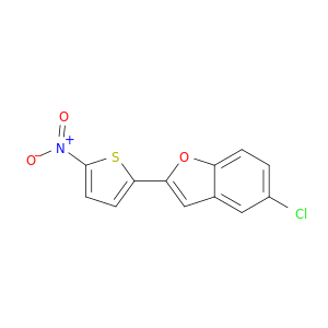 Benzofuran, 5-chloro-2-(5-nitro-2-thienyl)-