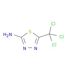 1,3,4-Thiadiazol-2-amine, 5-(trichloromethyl)-
