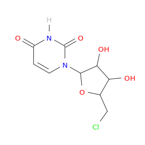 1-[5-(chloromethyl)-3,4-dihydroxy-oxolan-2-yl]pyrimidine-2,4-dione