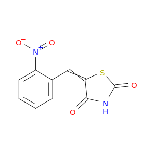 2,4-Thiazolidinedione,5-[(2-nitrophenyl)methylene]-