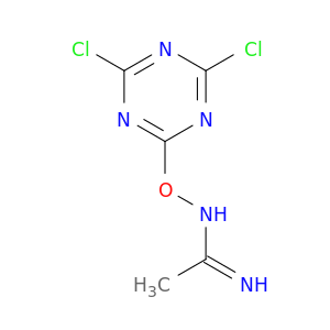 Ethanimidamide, N-[(4,6-dichloro-1,3,5-triazin-2-yl)oxy]-
