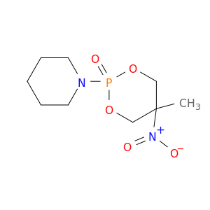 1-(5-methyl-5-nitro-2-oxido-1,3,2-dioxaphosphinan-2-yl)piperidine