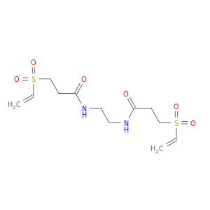 Propanamide, N,N'-1,2-ethanediylbis[3-(ethenylsulfonyl)-