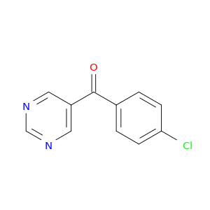 (4-Chlorophenyl)(pyrimidin-5-yl)methanone