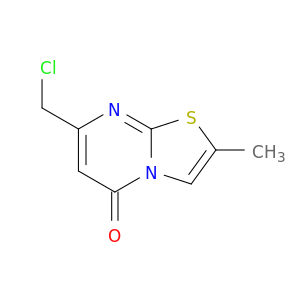 7-(氯甲基)-2-甲基-5H-[1,3]噻唑并[3,2-a]嘧啶-5-酮