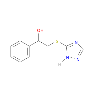 1-phenyl-2-(1H-1,2,4-triazol-5-ylsulfanyl)ethan-1-ol