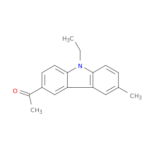 Ethanone, 1-(9-ethyl-6-methyl-9H-carbazol-3-yl)-