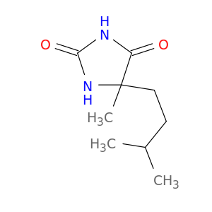 5-Methyl-5-(3-methylbutyl)imidazolidine-2,4-dione