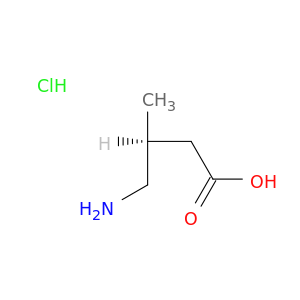 (3S)-4-amino-3-methylbutanoic acid hydrochloride
