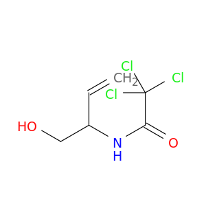 Acetamide, 2,2,2-trichloro-N-[1-(hydroxymethyl)-2-propenyl]-
