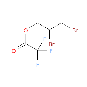 Acetic acid, trifluoro-, 2,3-dibromopropyl ester