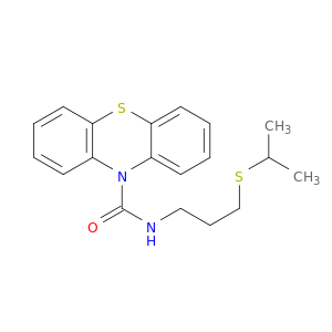 N-(3-((ISOPROPYL)THIO)PROPYL)-10H-PHENOTHIAZINE-10-CARBOXAMIDE