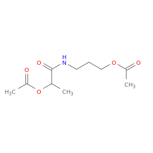 Propanamide,2-(acetyloxy)-N-[3-(acetyloxy)propyl]-