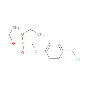 Phosphonic acid, [[4-(chloromethyl)phenoxy]methyl]-, diethyl ester