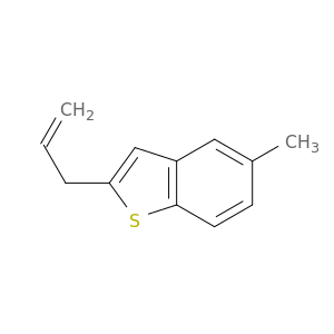 5-甲基-2-(2-丙烯-1-基)苯并[b]噻吩