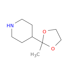 4-(2-methyl-1,3-dioxolan-2-yl)piperidine