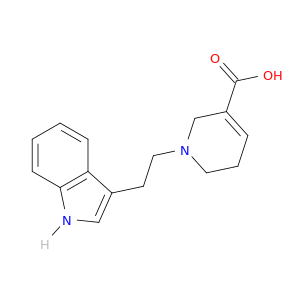 3-Pyridinecarboxylicacid, 1,2,5,6-tetrahydro-1-[2-(1H-indol-3-yl)ethyl]-