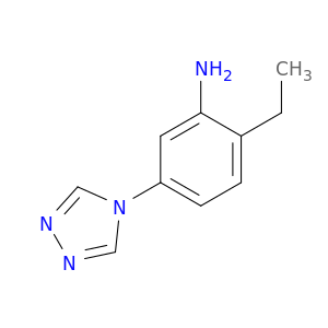 2-Ethyl-5-(4H-1,2,4-triazol-4-yl)aniline
