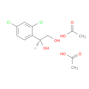1,2-Ethanediol, 1-(2,4-dichlorophenyl)-, diacetate, (1S)-
