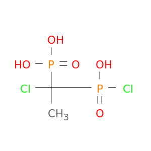 Phosphonic acid, [1-chloro-1-(chlorohydroxyphosphinyl)ethyl]-