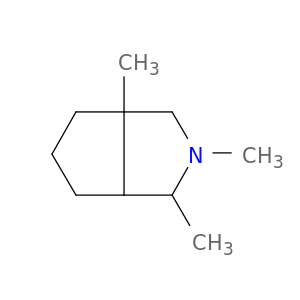 Cyclopenta[c]pyrrole, octahydro-1,2,3a-trimethyl-