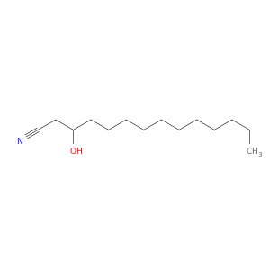 Tetradecanenitrile, 3-hydroxy-