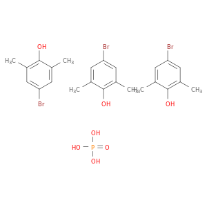 Phenol, 4-bromo-2,6-dimethyl-, phosphate (3:1)