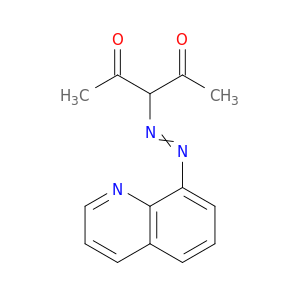 3-[2-(8-喹啉基)二亚苯基]-2,4-戊酰基