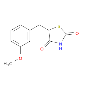 2,4-Thiazolidinedione, 5-[(3-methoxyphenyl)methyl]-