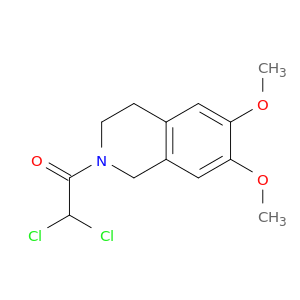 Isoquinoline, 2-(dichloroacetyl)-1,2,3,4-tetrahydro-6,7-dimethoxy-