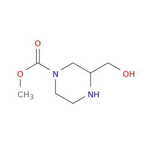 Methyl 3-(hydroxymethyl)piperazine-1-carboxylate