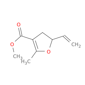 3-Furancarboxylic acid, 5-ethenyl-4,5-dihydro-2-methyl-, methyl ester