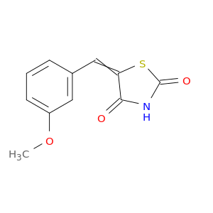2,4-Thiazolidinedione, 5-[(3-methoxyphenyl)methylene]-
