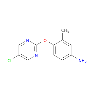 Benzenamine, 4-[(5-chloro-2-pyrimidinyl)oxy]-3-methyl-