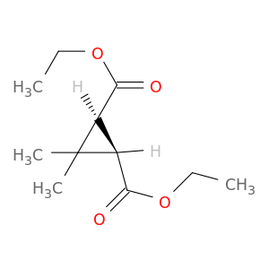 1,2-Cyclopropanedicarboxylic acid, 3,3-dimethyl-, diethyl ester, cis-