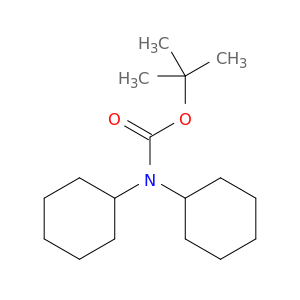 Carbamic acid, dicyclohexyl-, 1,1-dimethylethyl ester