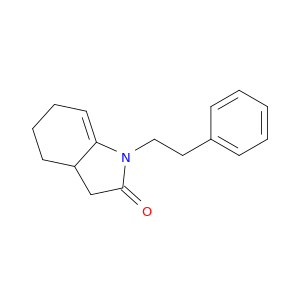 2H-Indol-2-one, 1,3,3a,4,5,6-hexahydro-1-(2-phenylethyl)-