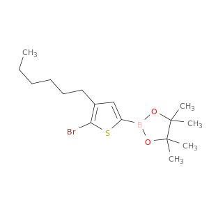 1,3,2-Dioxaborolane, 2-(5-bromo-4-hexyl-2-thienyl)-4,4,5,5-tetramethyl-